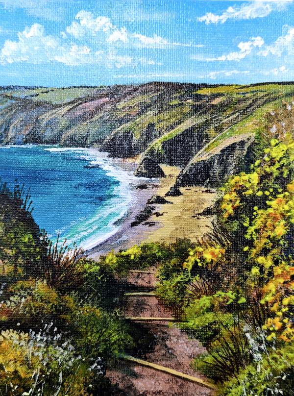 - Acrylic on Canvas, Painting by Liz Newbery, measuring 16 x 12 cm (H x W) £58